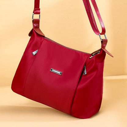 Sac à bandoulière en tissu Oxford tendance pour femme