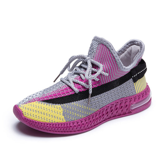 Chaussures de course légères et décontractées pour femmes, à la mode et parfaitement assorties - LUXARAH