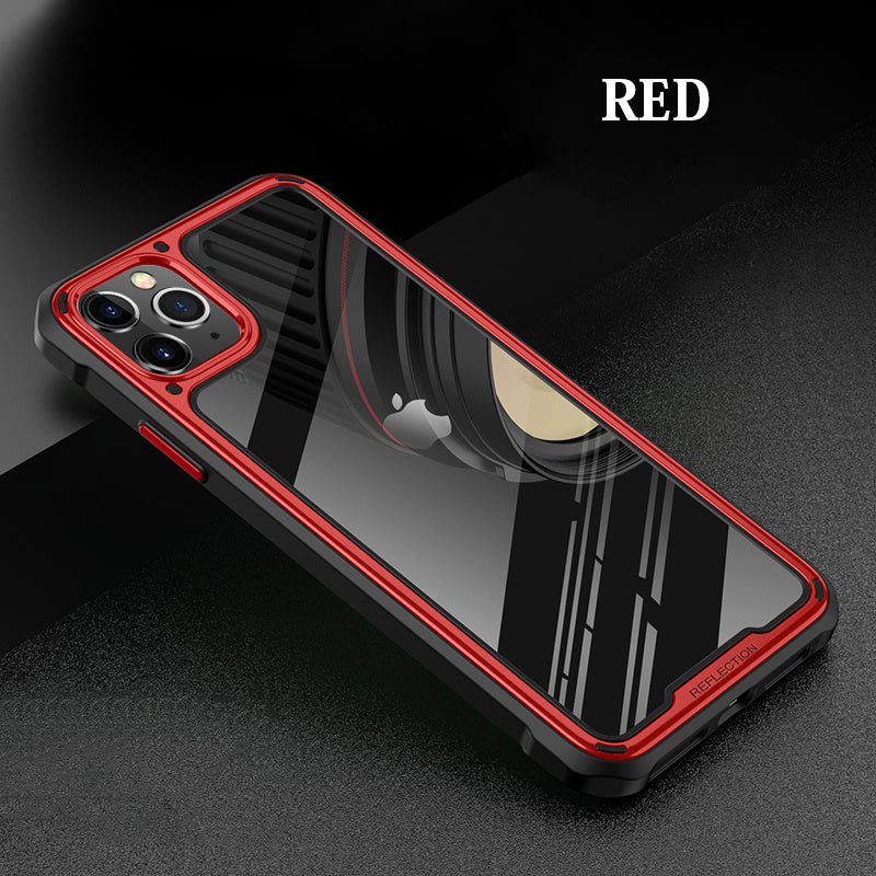 Étui en silicone transparent pour téléphone portable
