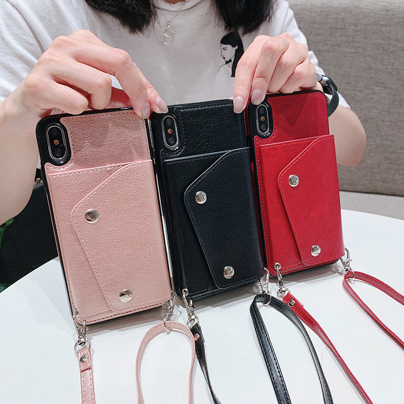 Petit sac pour carte de monnaie, étui pour téléphone portable