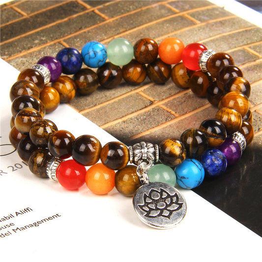 Bracelet de méditation énergétique naturelle pour femmes, offre spéciale - LUXARAH