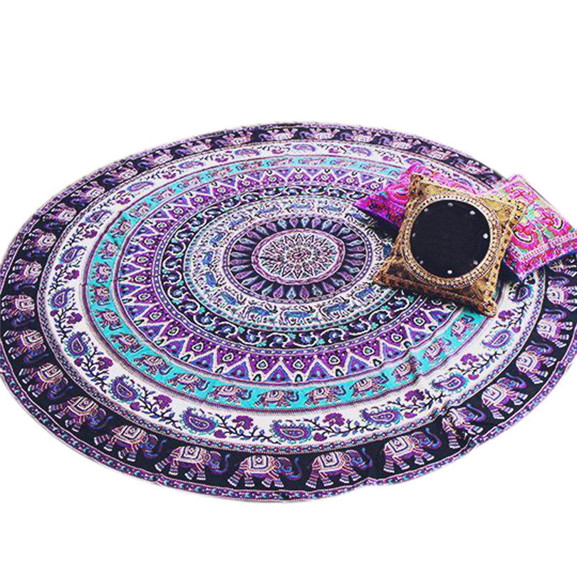 Tapis de yoga en mousseline - LUXARAH