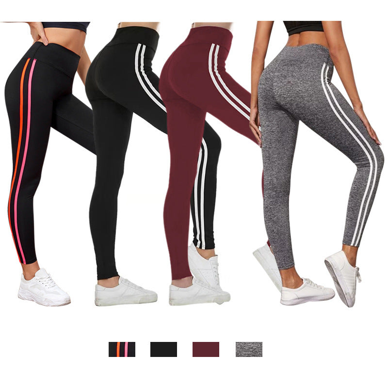 Pantalon legging moulant de course à pied pour femme, idéal pour le fitness et le yoga - LUXARAH