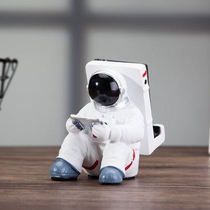 Support de téléphone portable simple et créatif pour étudiant, accessoire de bureau mignon et astronaute, idéal comme cadeau ou décoration de bureau