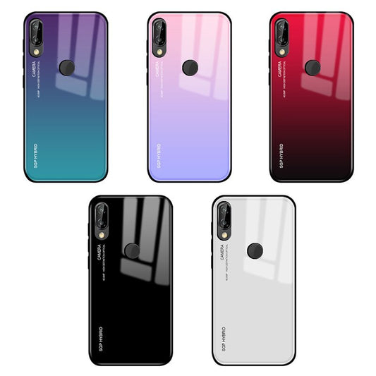 Coque de téléphone en verre dégradé