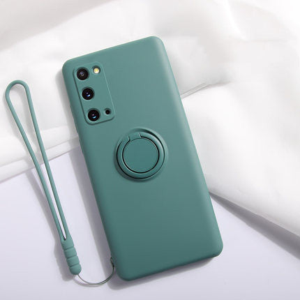 Coque en silicone liquide pour téléphone portable Samsung