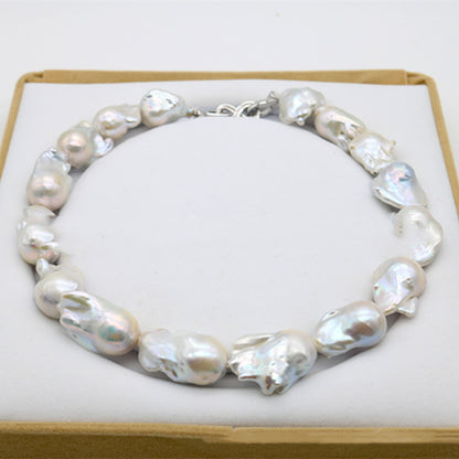 Colliers de perles de style baroque pour femmes