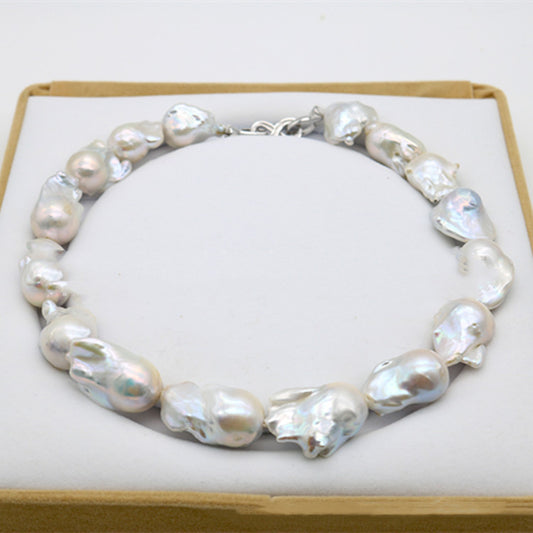 Colliers de perles de style baroque pour femmes - LUXARAH