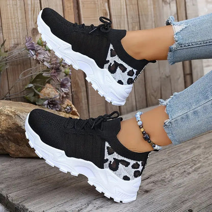 Chaussures en maille respirantes et tendance pour femmes