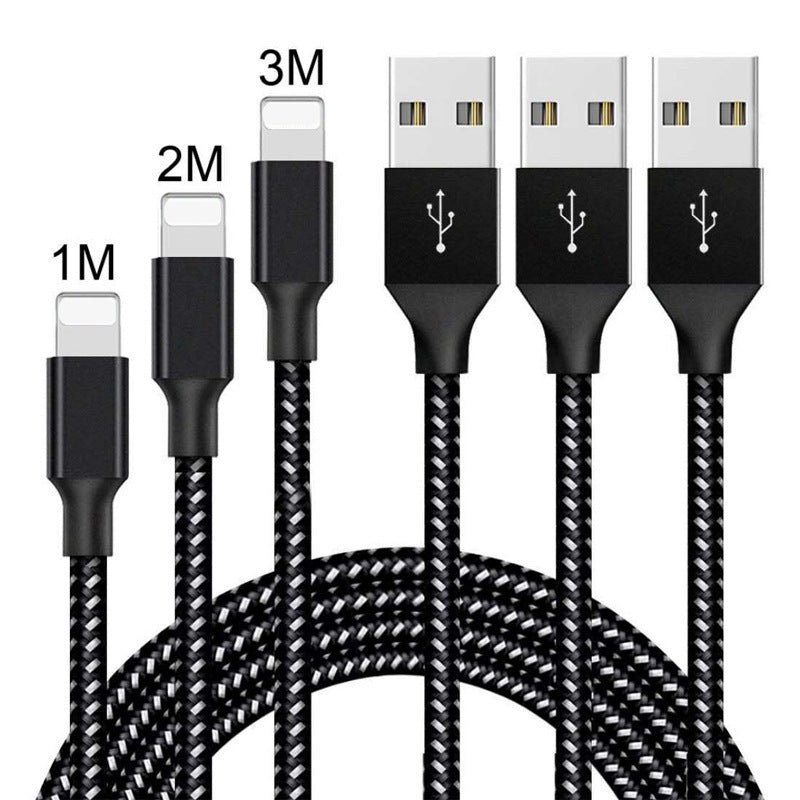 Câble de données tressé, câble de chargement, charge rapide