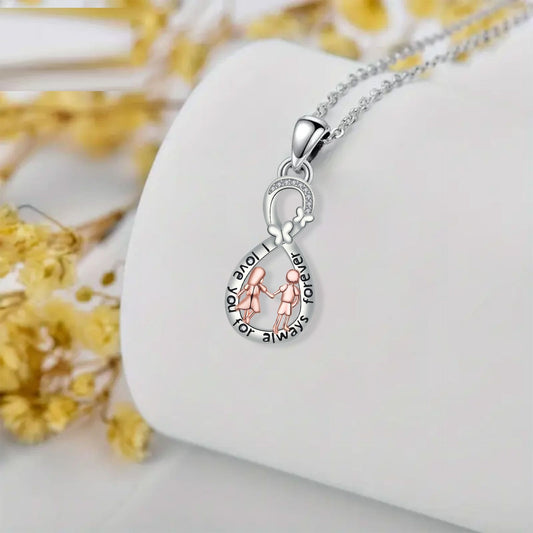 Bijoux de style européen et américain, Symbole infini, Nouveau style, Colliers élégants et romantiques - LUXARAH