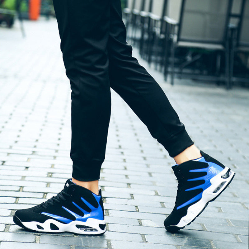 Chaussures de basket-ball à coussin d'air pour hommes, baskets résistantes à l'usure - LUXARAH