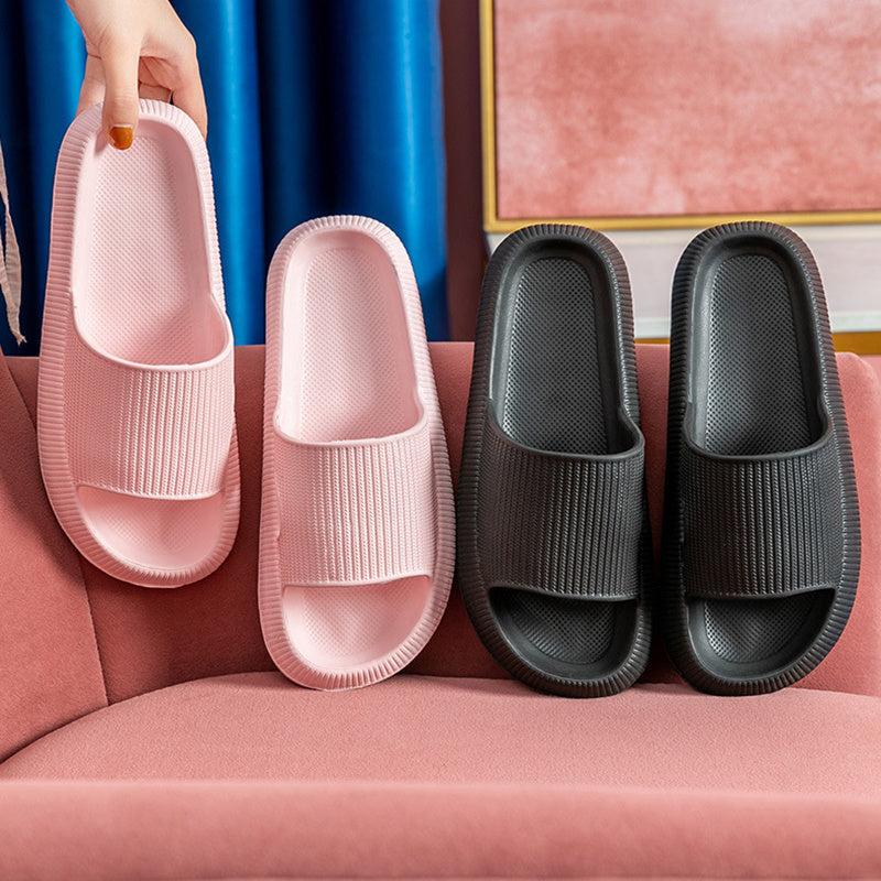 Chaussures EVA chaudes pour femmes, pantoufles à semelles souples, pantoufles de salle de bain d'été - LUXARAH