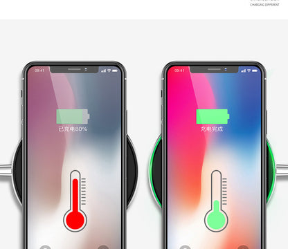 Chargeur sans fil pour iPhone, station de charge rapide sans fil pour Samsung haute vitesse