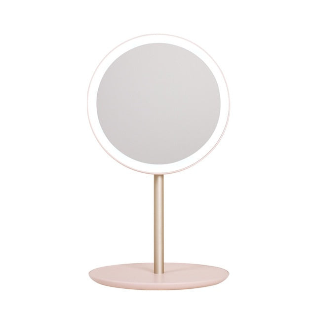Miroir de maquillage pliable à LED - LUXARAH