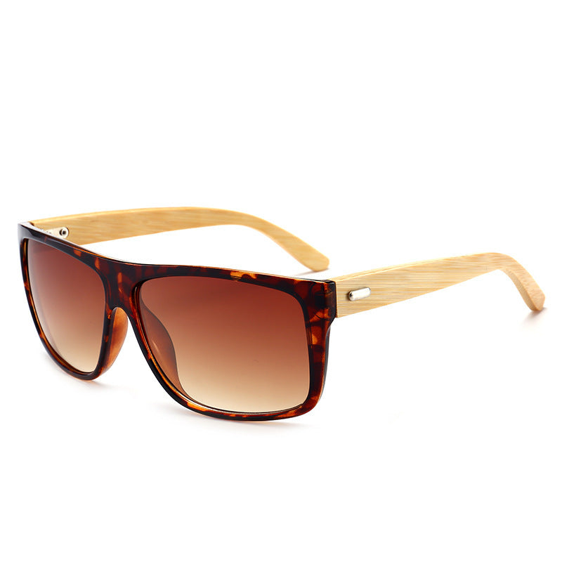 Lunettes de soleil en bambou pour hommes