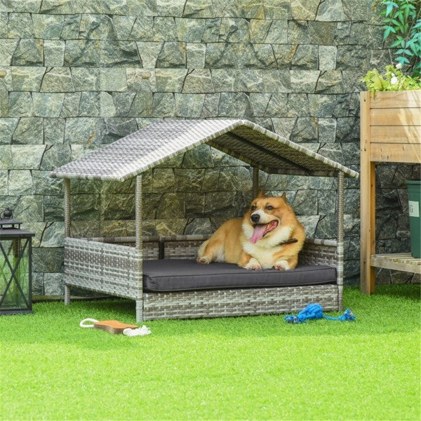 Panier pour chien, canapé en rotin, tente pour chien - LUXARAH