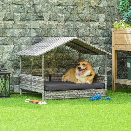 Panier pour chien, canapé en rotin, tente pour chien - LUXARAH