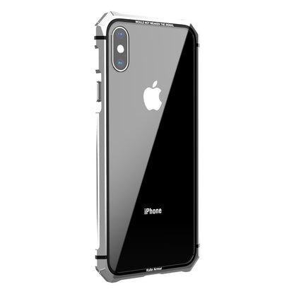 Coque de téléphone en verre trempé transparent