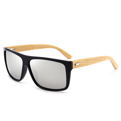 Lunettes de soleil en bambou pour hommes