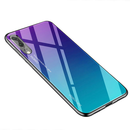 Coque de téléphone en verre dégradé