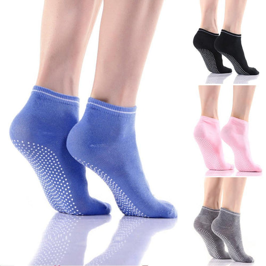 Chaussettes de yoga antidérapantes professionnelles pour femmes - LUXARAH