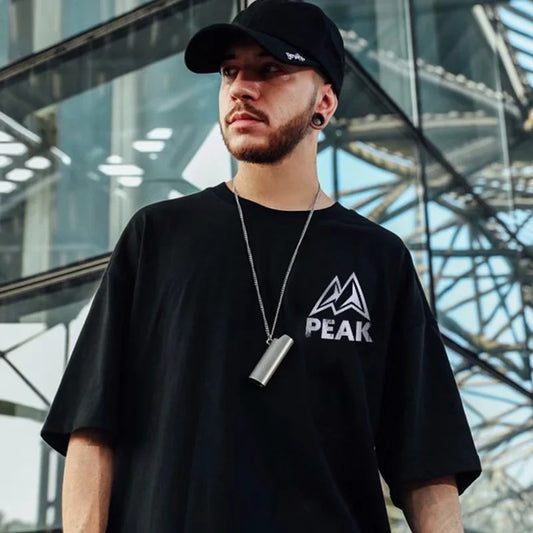 T-shirt ample oversize à manches courtes pour homme - LUXARAH