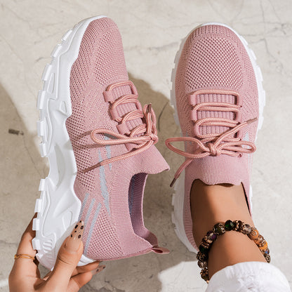 Chaussures de sport légères et décontractées pour femmes, à semelle souple
