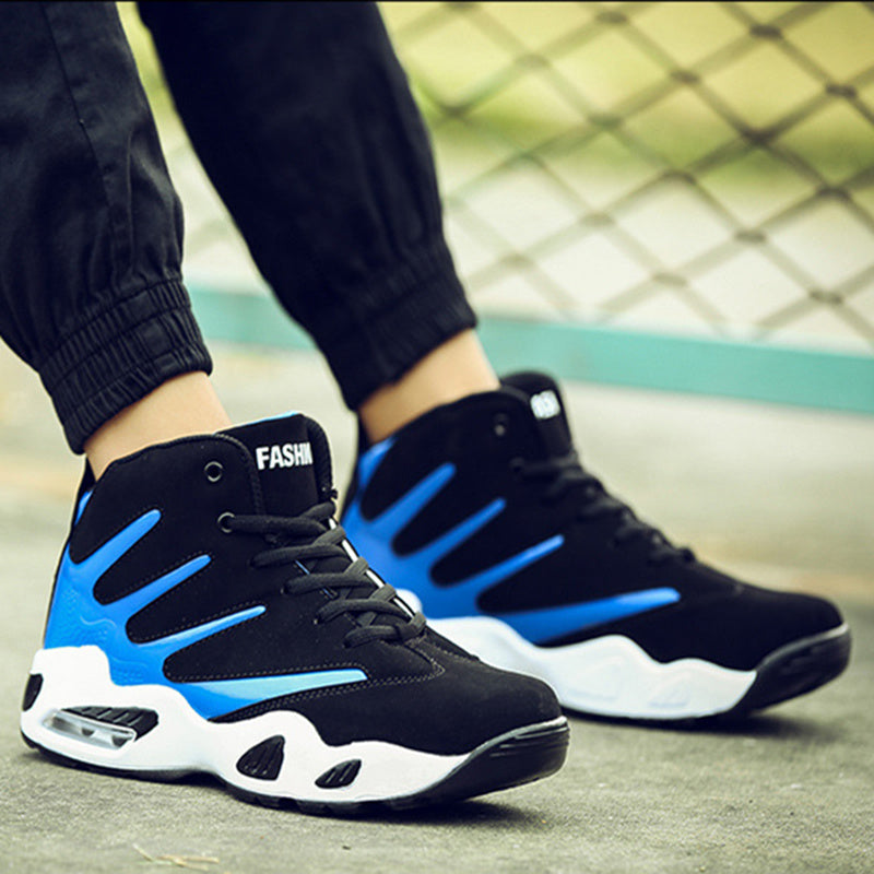 Chaussures de basket-ball à coussin d'air pour hommes, baskets résistantes à l'usure - LUXARAH