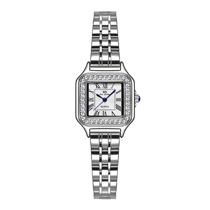 Montre de luxe tendance en acier inoxydable pour femme, bon plan - LUXARAH