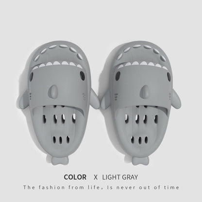 Chaussons requin avec trous de drainage, chaussures de douche pour femmes, séchage rapide, EVA, sandales de plage - LUXARAH