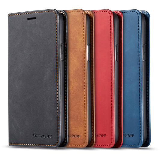 Étui magnétique rétro pour téléphone portable