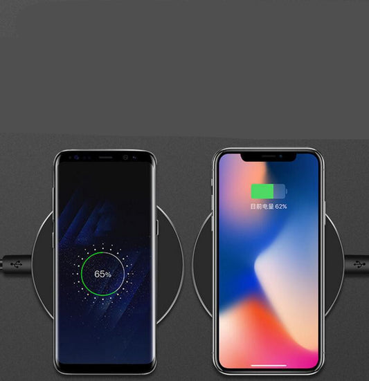 Chargeur sans fil pour iPhone, station de charge rapide sans fil pour Samsung haute vitesse