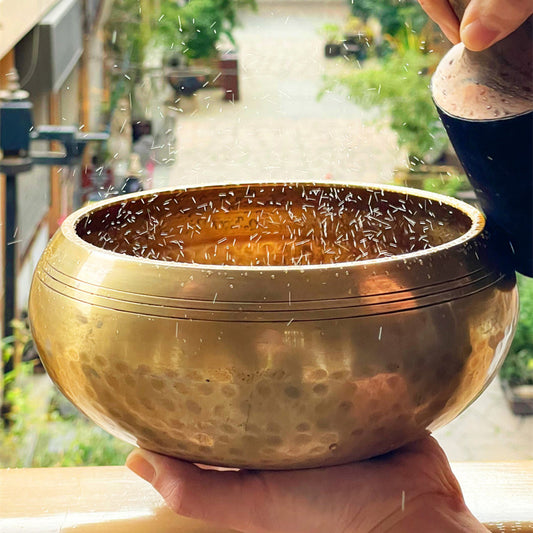 Bol sonore de Bouddha fait main au Népal - LUXARAH