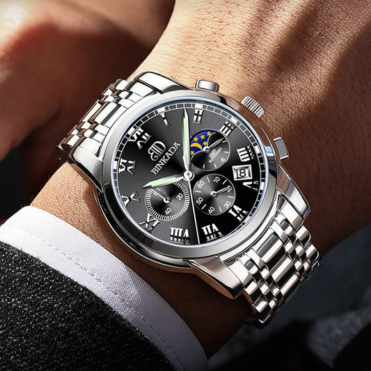 Montre à quartz tendance pour homme, étanche