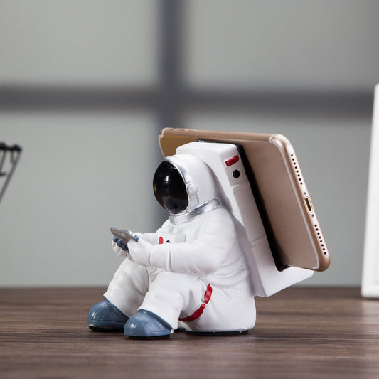 Support de téléphone portable simple et créatif pour étudiant, accessoire de bureau mignon et astronaute, idéal comme cadeau ou décoration de bureau