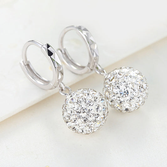 Boucles d'oreilles style strass, boucles d'oreilles d'été