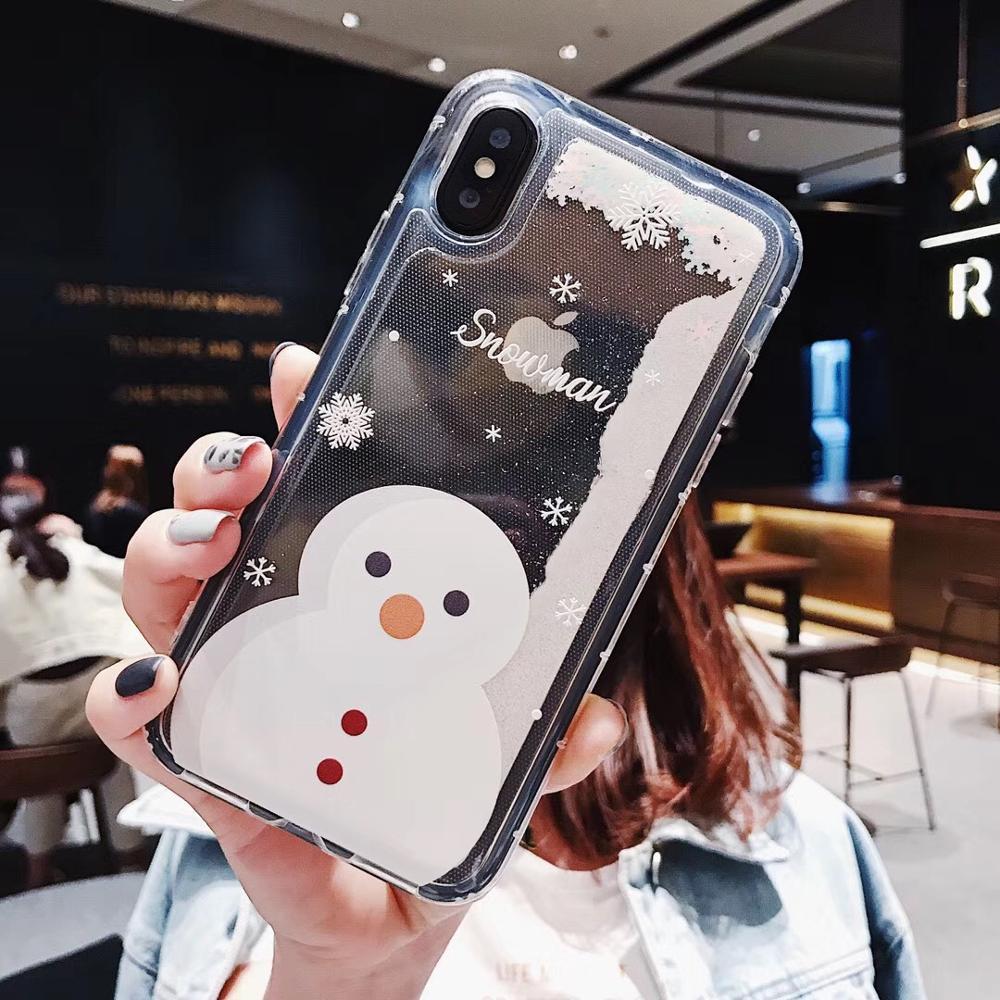 Compatible avec Apple, coque mobile, Snowflakes, Sands, Noël