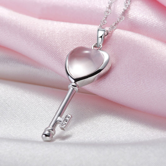 Collier avec pendentif en argent sterling 925 pour femme, bijou tendance, idéal comme cadeau de Noël - LUXARAH