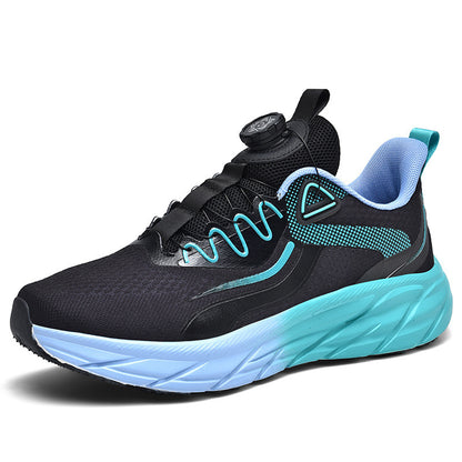 Chaussures de sport en maille respirantes, décontractées et polyvalentes, grande taille, semelle souple, pour homme, tendance - LUXARAH