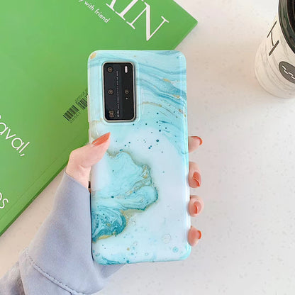 Coque de téléphone Huawei marbrée