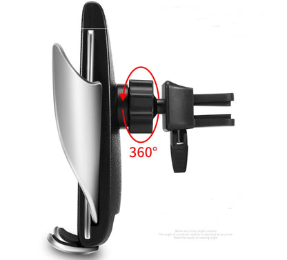 Chargeur sans fil pour voiture 10 W, induction, charge rapide sans fil, avec support de téléphone S5