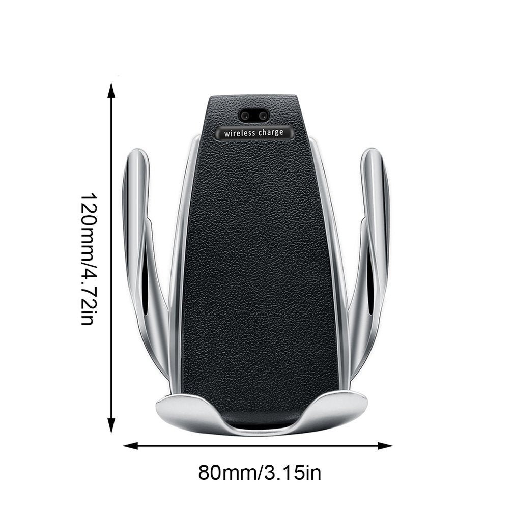 Chargeur sans fil pour voiture 10 W, induction, charge rapide sans fil, avec support de téléphone S5