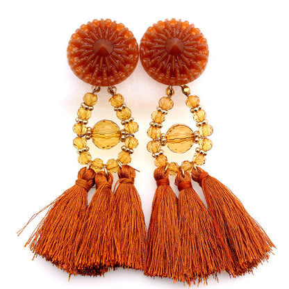 Boucles d'oreilles à pampilles