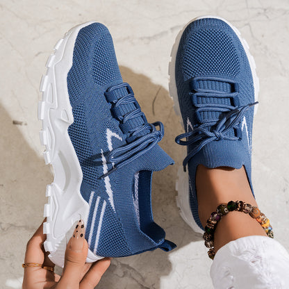 Chaussures de sport légères et décontractées pour femmes, à semelle souple