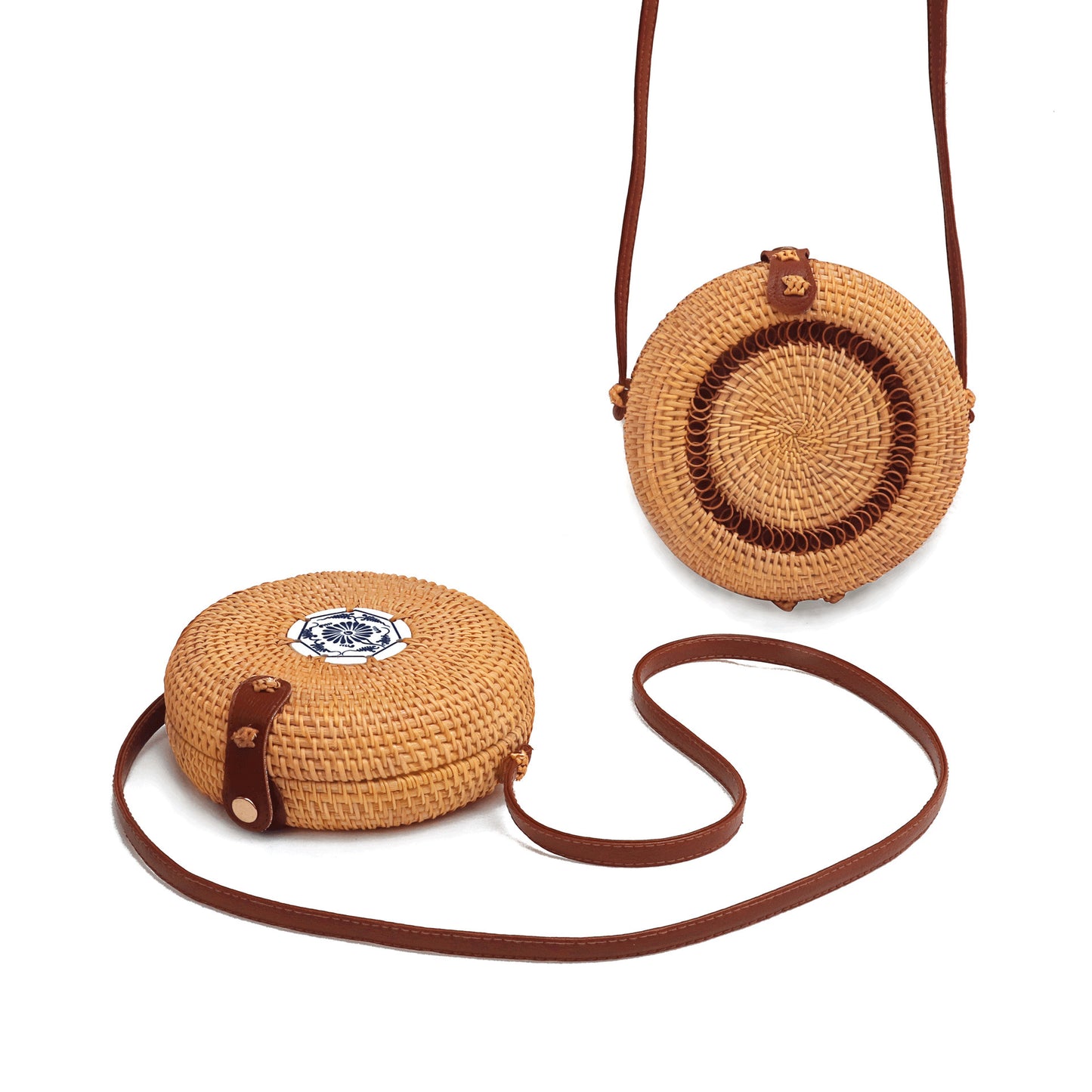 Sac en rotin tissé à la main