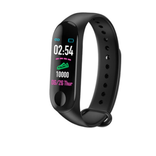 Compatible avec, bracelet intelligent, fréquence cardiaque et tension artérielle, compteur d'exercice, informations sur les pas, rappel intelligent, bracelet couleur
