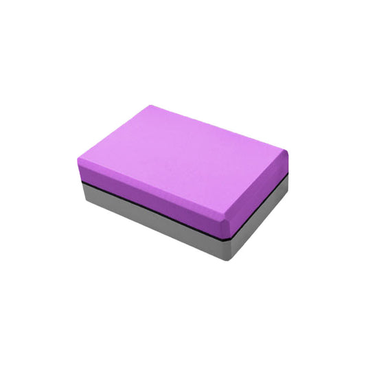 Brique de yoga bicolore en mousse EVA épaississante pour yoga auxiliaire - LUXARAH