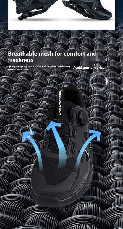 Chaussures de course Black, mécaniques, Power Marathon - LUXARAH
