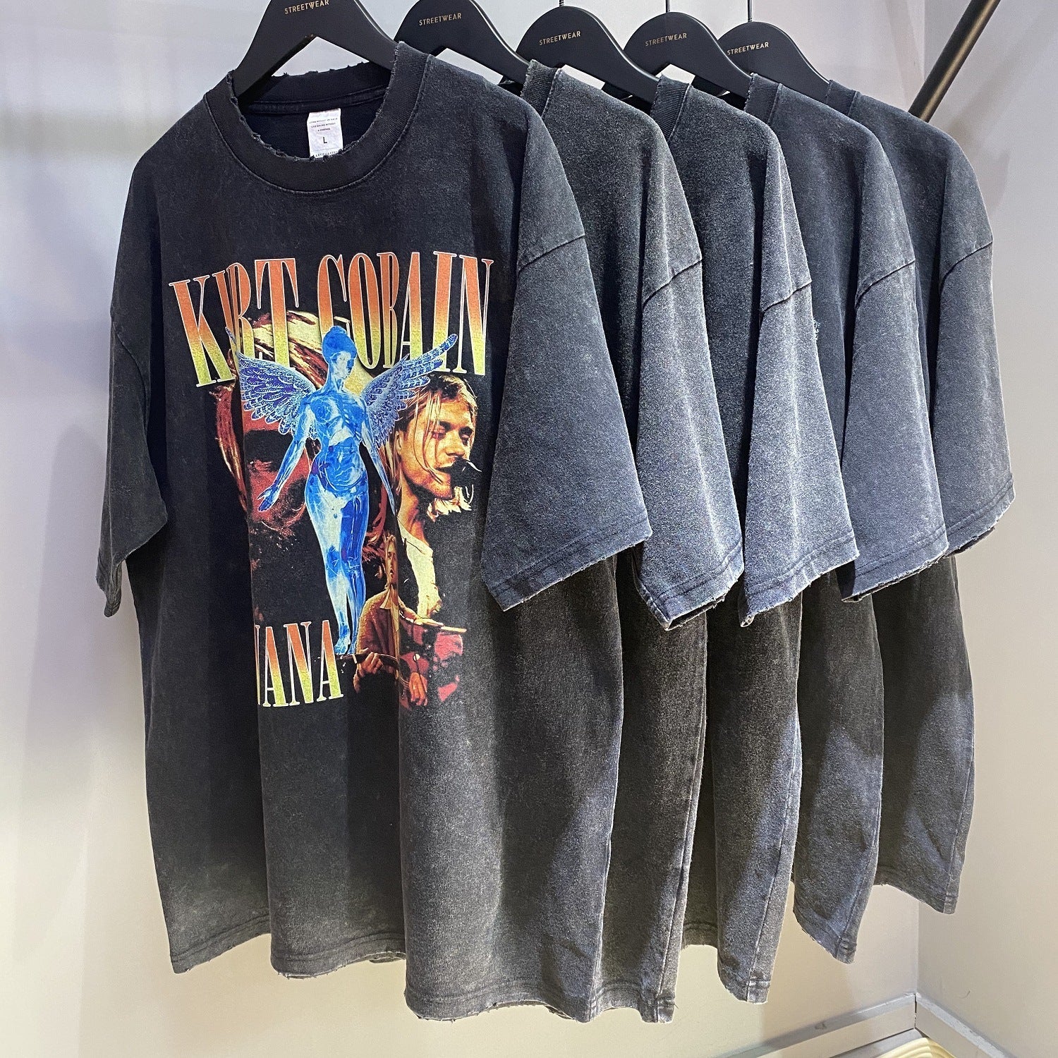 T-shirt d'été à imprimé vintage pour homme, surdimensionné - LUXARAH